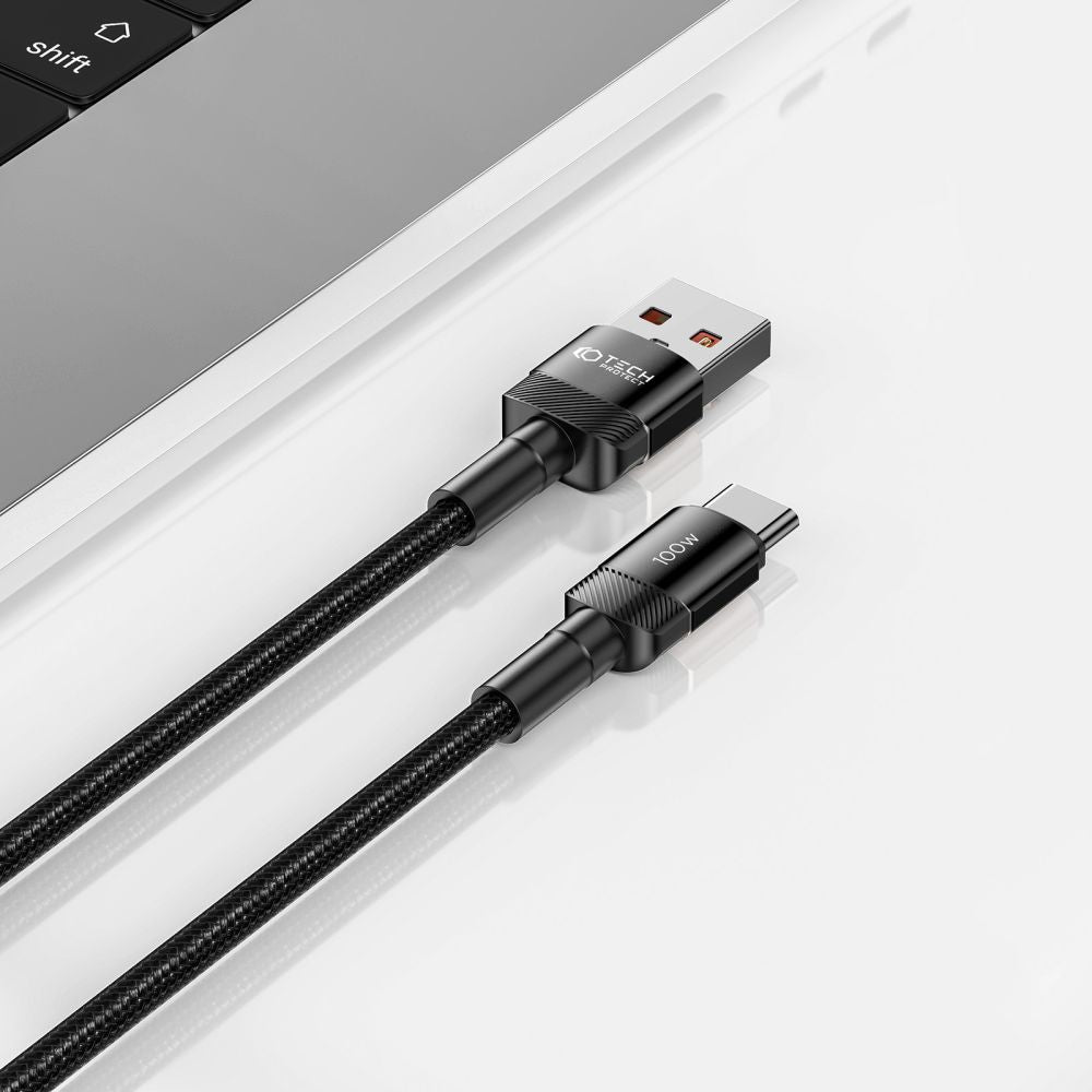 Tech - Protect UltraBoost Evo 100W 5A - Καλώδιο Δεδομένων και Φόρτισης USB to Type - C - 3m - Black