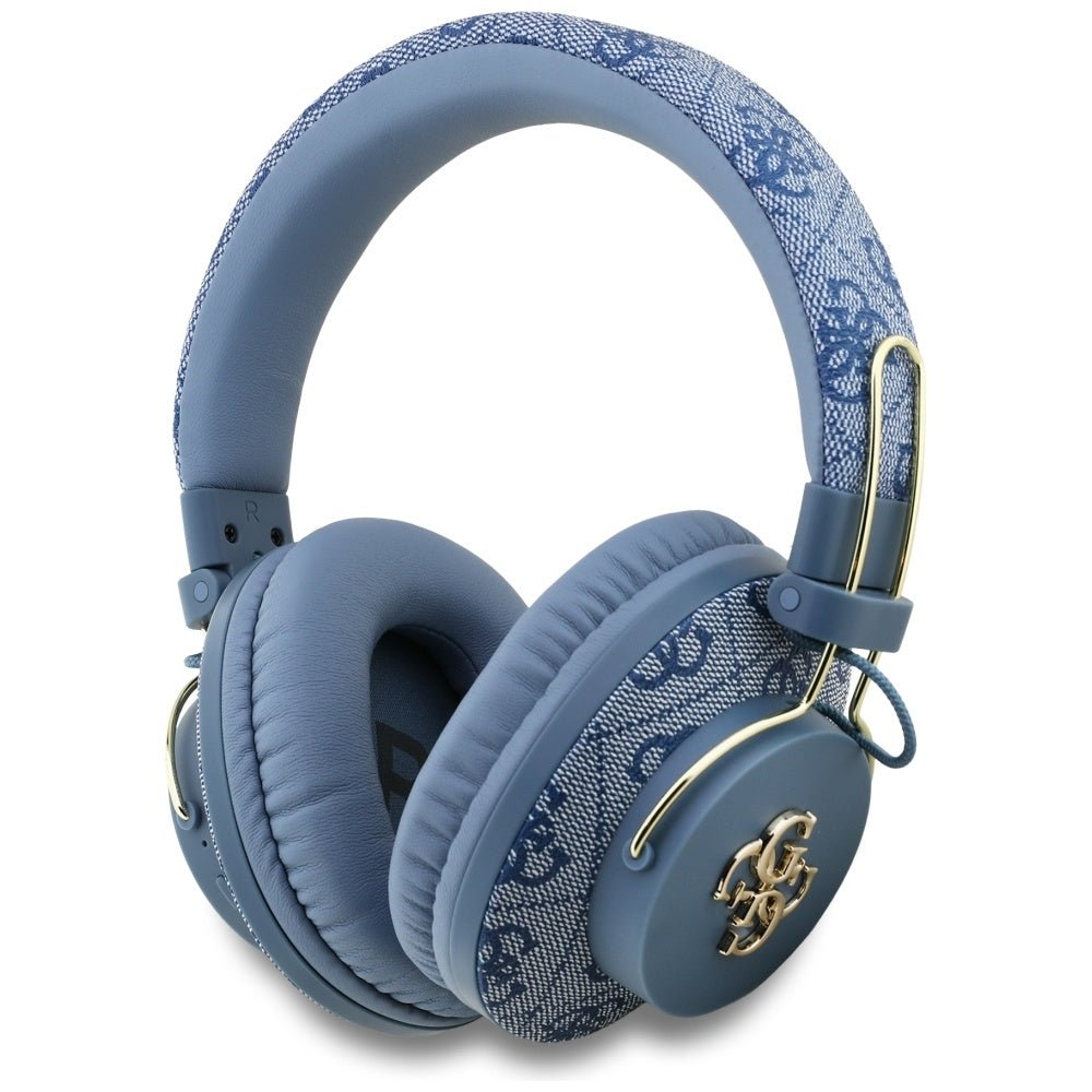 Guess Over - Ear Metal 4G Logo - Ασύρματα Bluetooth Ακουστικά - Blue
