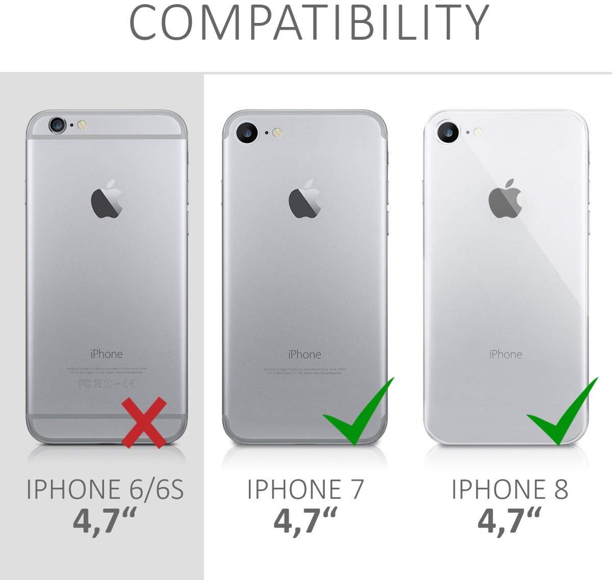 KW iPhone SE 2022 / SE 2020 / 7 / 8 Θήκη Σιλικόνης Rubber TPU - Mint - 40225.71