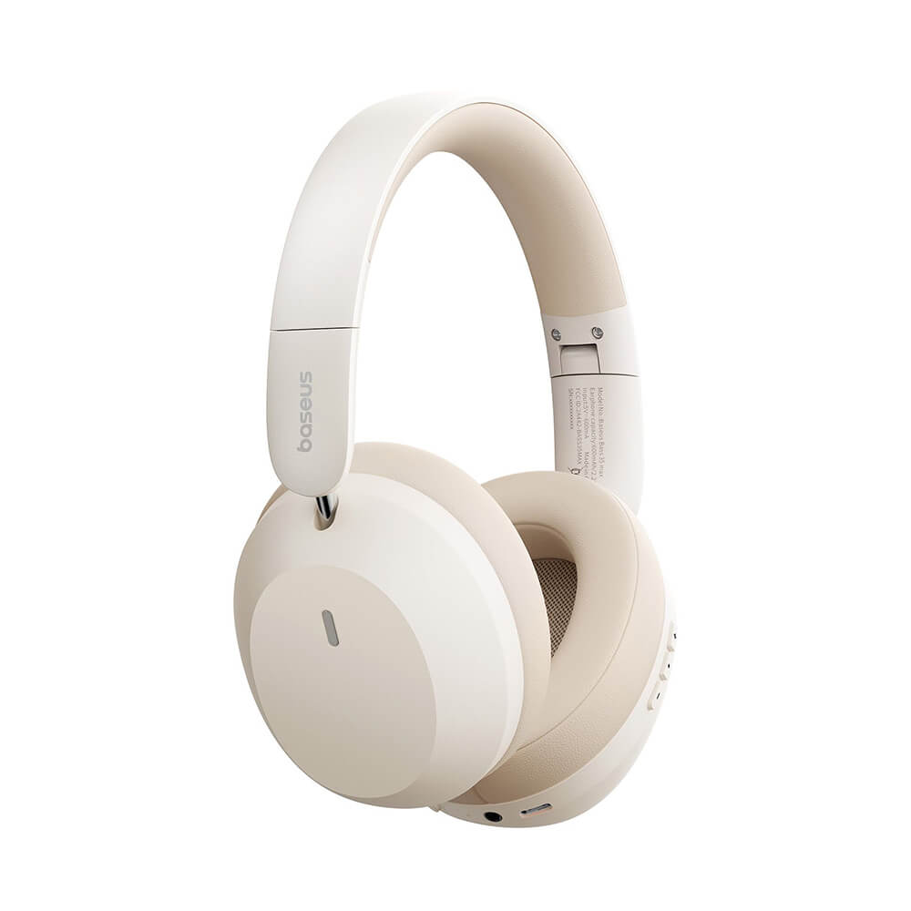 Baseus Bass 35 Max Ασύρματα Ακουστικά - Bluetooth 5.3 - Stellar White