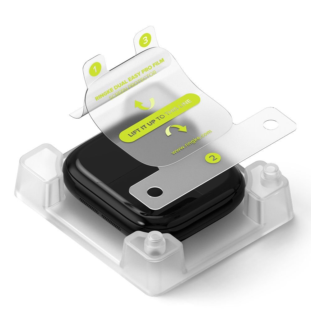 Ringke Προστασία Οθόνης Apple Watch 10/11 - 42mm - Dual Easy Pro Προστατευτική Μεμβράνη Οθόνης - 2 Τεμάχια - Διάφανη