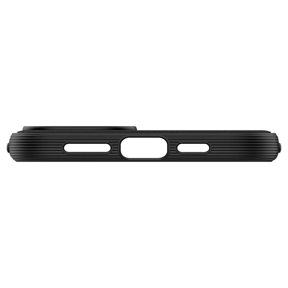 Caseology iPhone 15 Parallax Mag Θήκη Σιλικόνης με Σκληρό Πλαίσιο και MagSafe - Matte Black