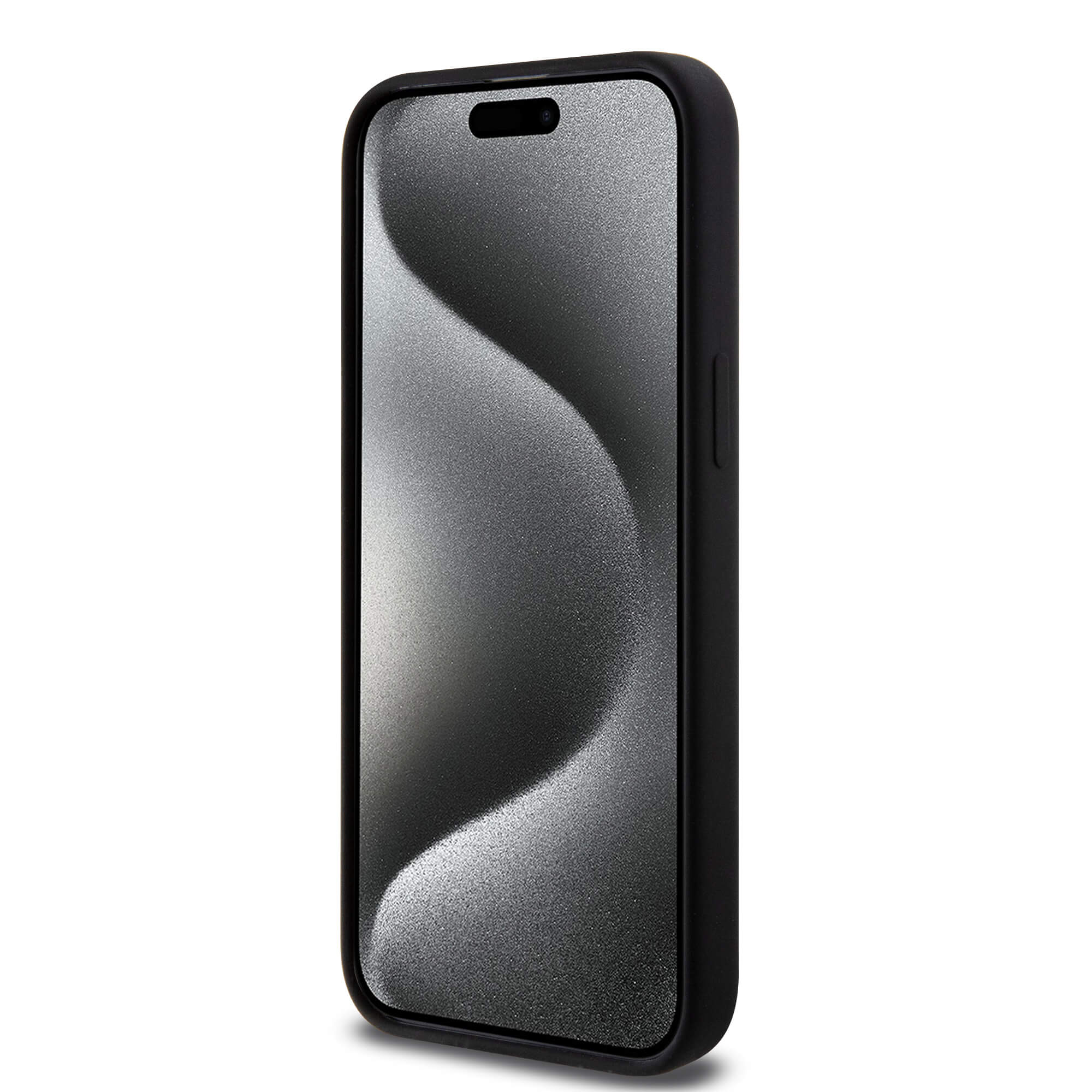 Karl Lagerfeld iPhone 15 Pro Max - Silicone Karl and Choupette - Θήκη Σιλικόνης με MagSafe - Black - KLHMP15XSCMKCRHK