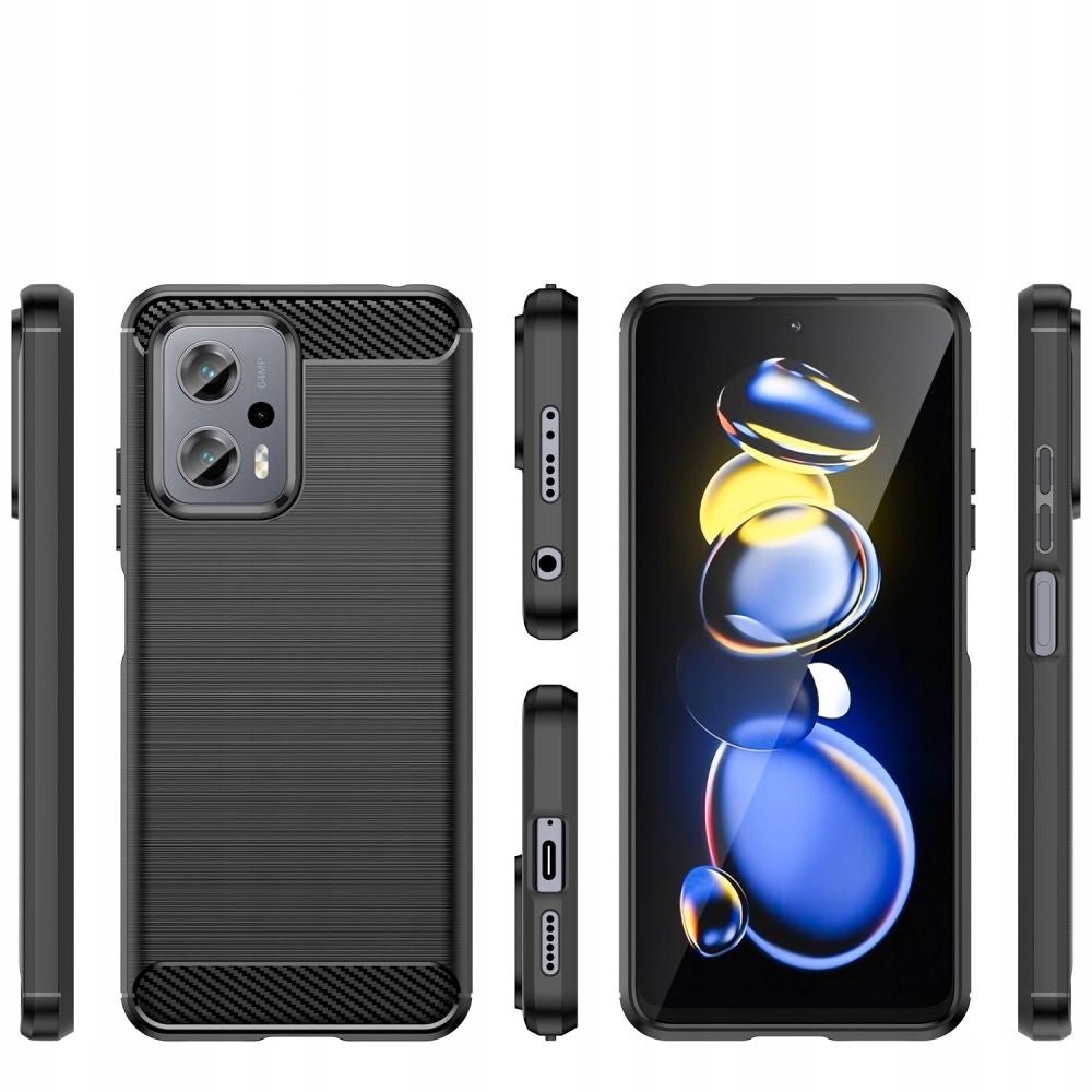 Tech - Protect Xiaomi Poco X4 GT Θήκη Rugged Carbon TPU - Black