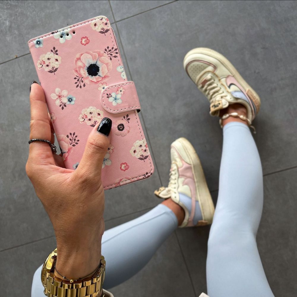 Tech - Protect Samsung Galaxy A53 5G Θήκη Πορτοφόλι Stand από Δερματίνη - Bloom Pink