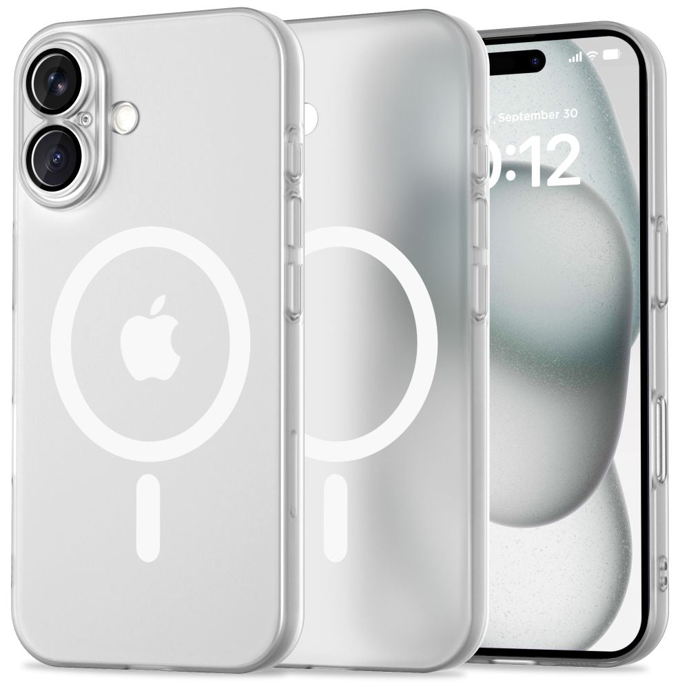 Tech - Protect iPhone 16 MagSlim - Σκληρή Θήκη με MagSafe - Matte / White