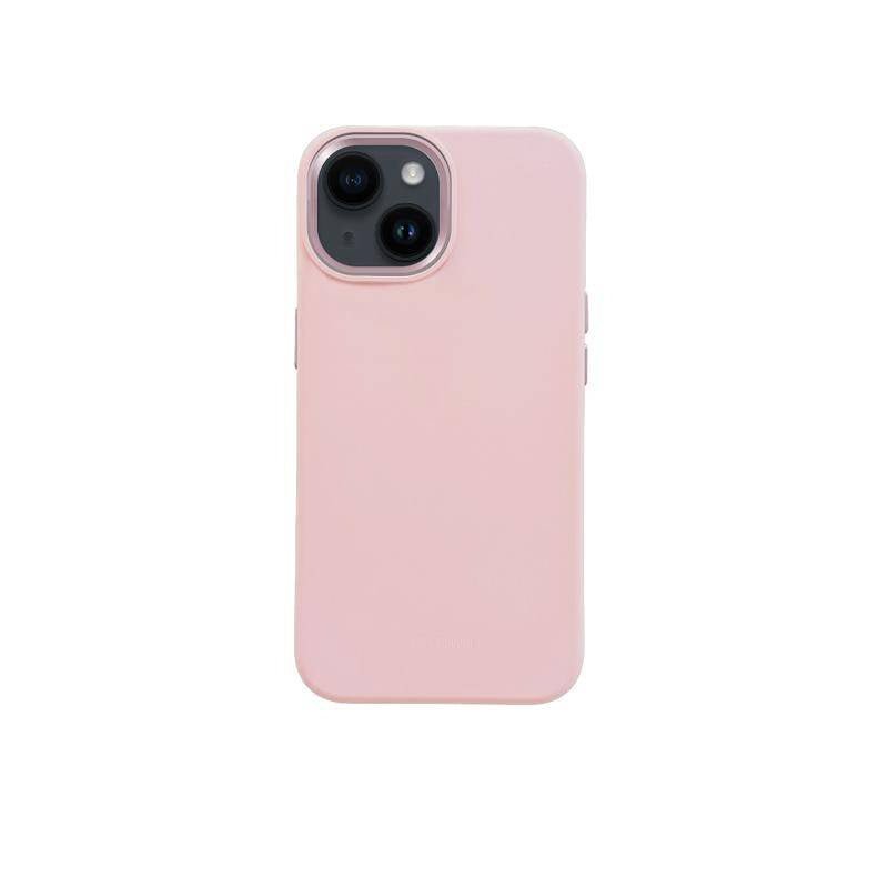 Crong iPhone 15 Color Cover Lux Magnetic - Θήκη Σιλικόνης με MagSafe - Pink