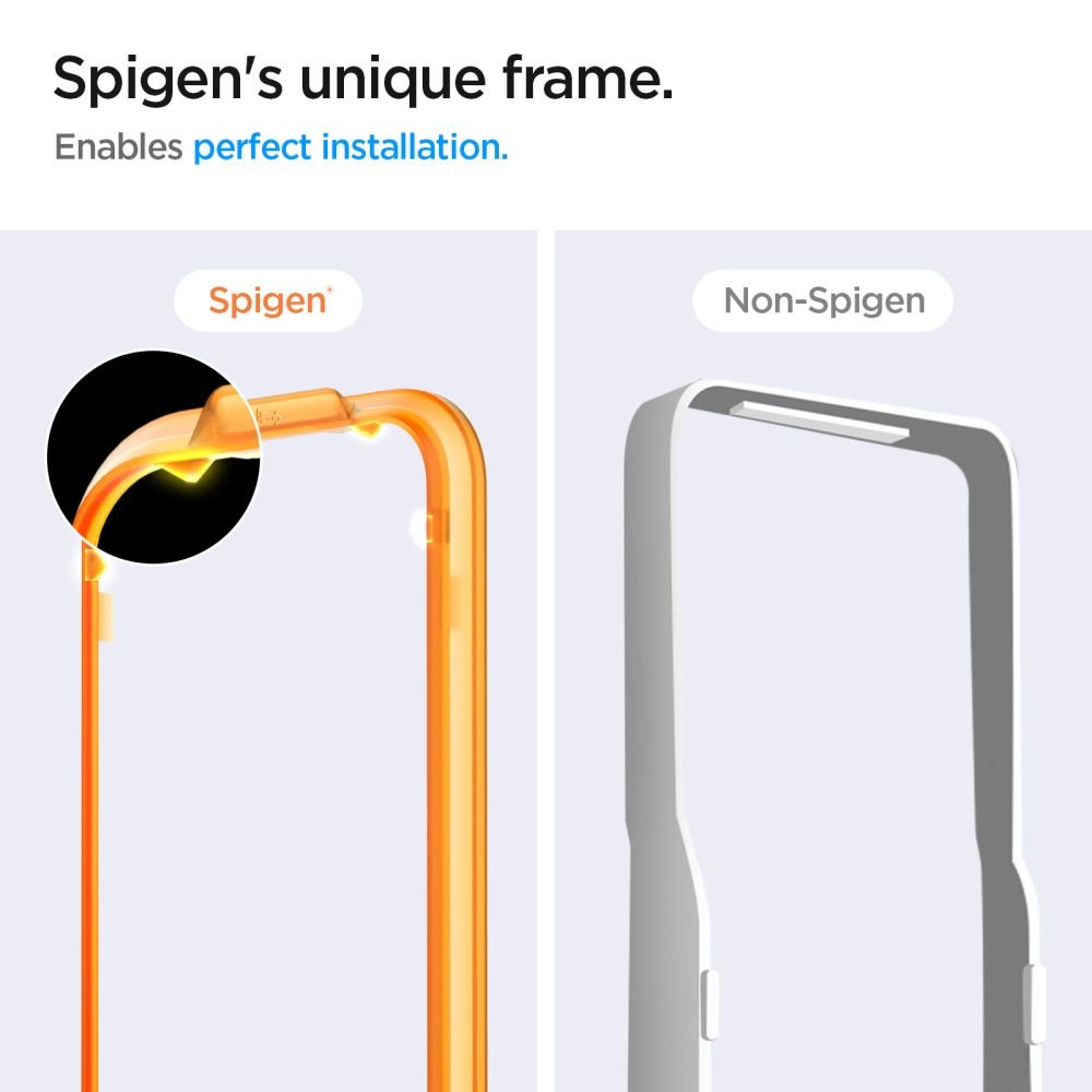 Spigen Samsung Galaxy A55 5G ALM GLAS.tR HD Tempered Glass Αντιχαρακτικό Γυαλί Οθόνης 9H - 2 Τεμάχια - Διάφανα