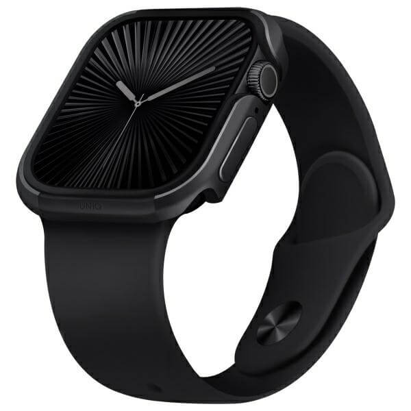 Uniq Θήκη Apple Watch 10/11 - 46mm Valencia Hybrid - Midnight Black