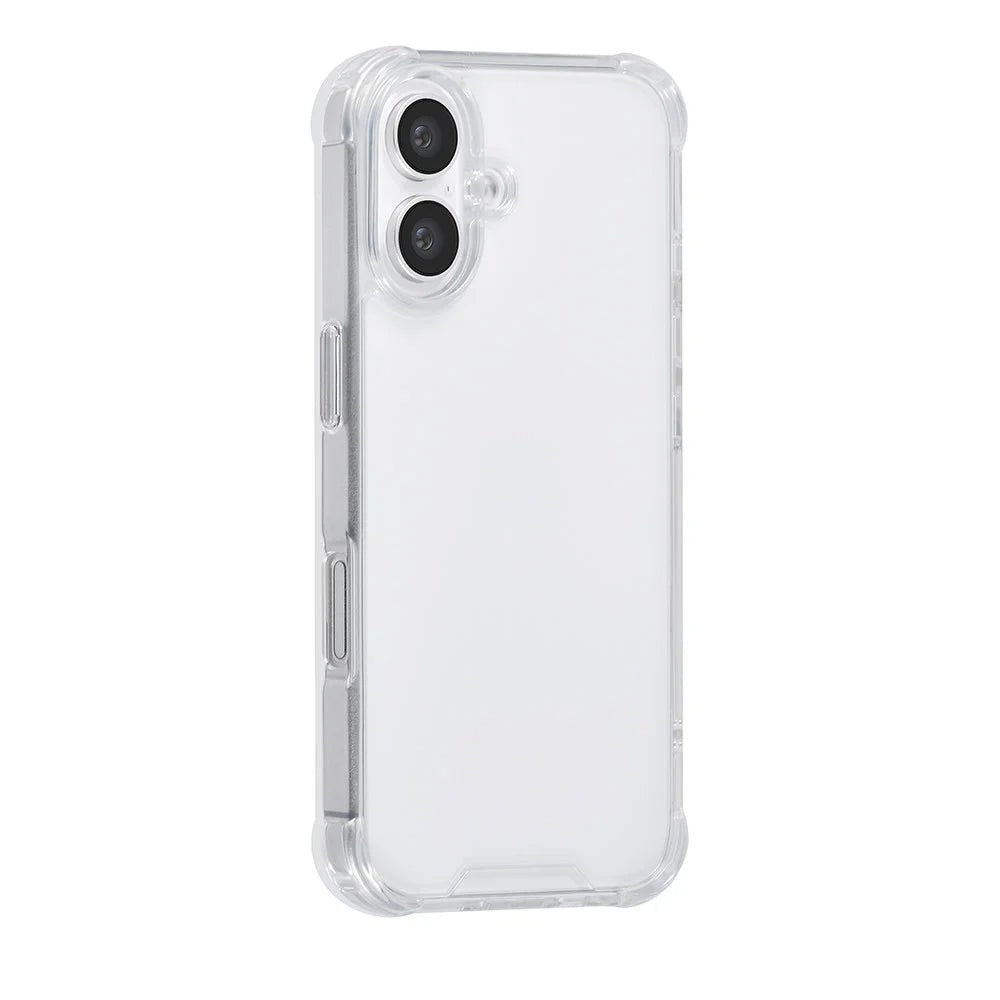 Tuniq iPhone 16 Θήκη Σιλικόνης με Ενισχυμένες Γωνίες - Διάφανη