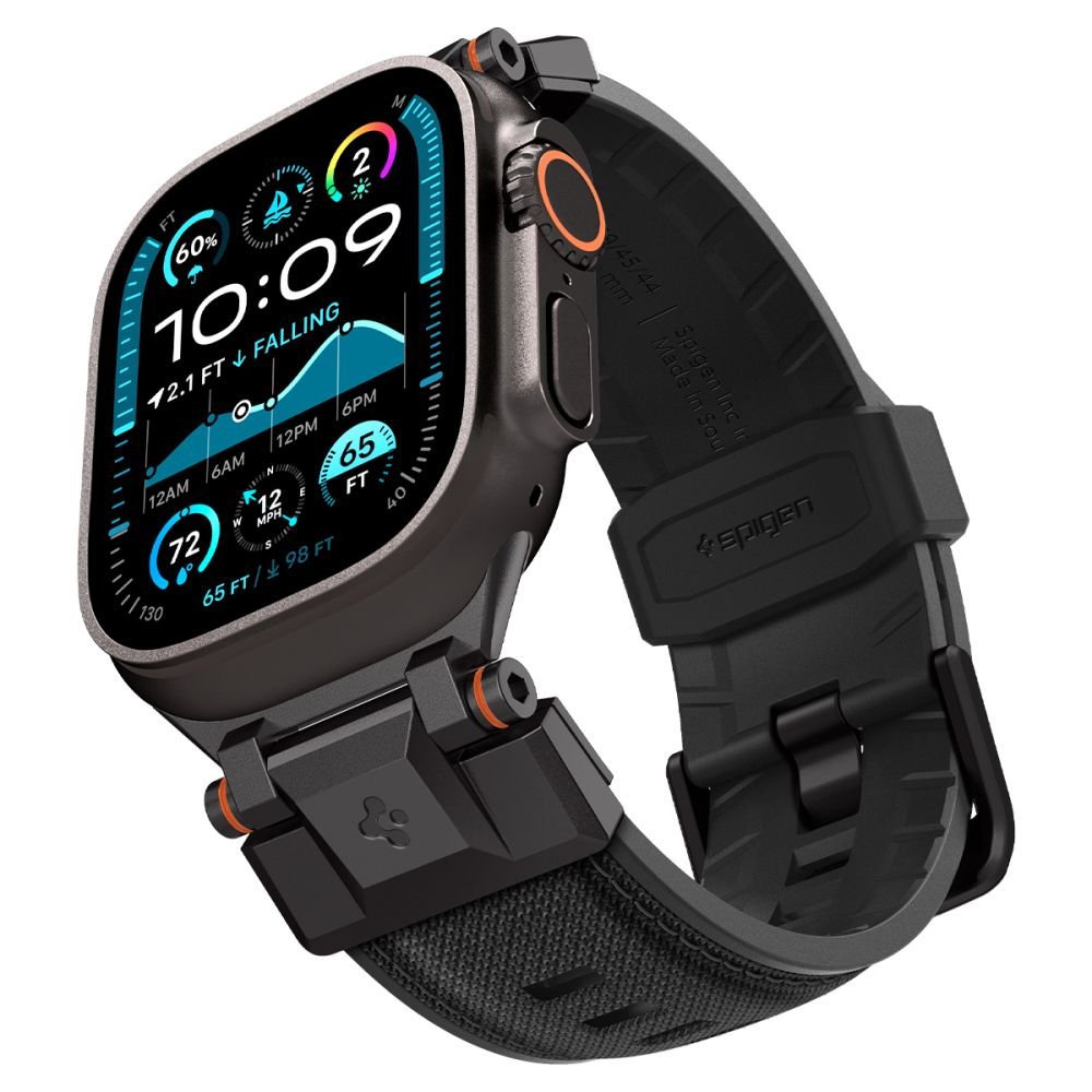 Spigen Λουράκι Apple Watch 8/9/10/11 - SE (1/2/3) - Ultra (1/2/3) – 44/45/46/49mm DuraPro Armor - Black Edition