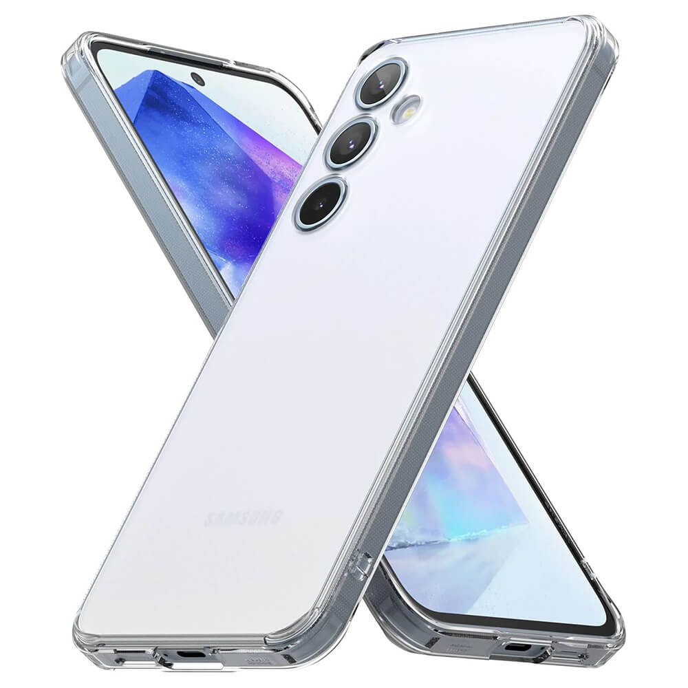 Ringke Samsung Galaxy A55 5G - Fusion - Σκληρή Θήκη με Πλαίσιο Σιλικόνης - Matte Clear
