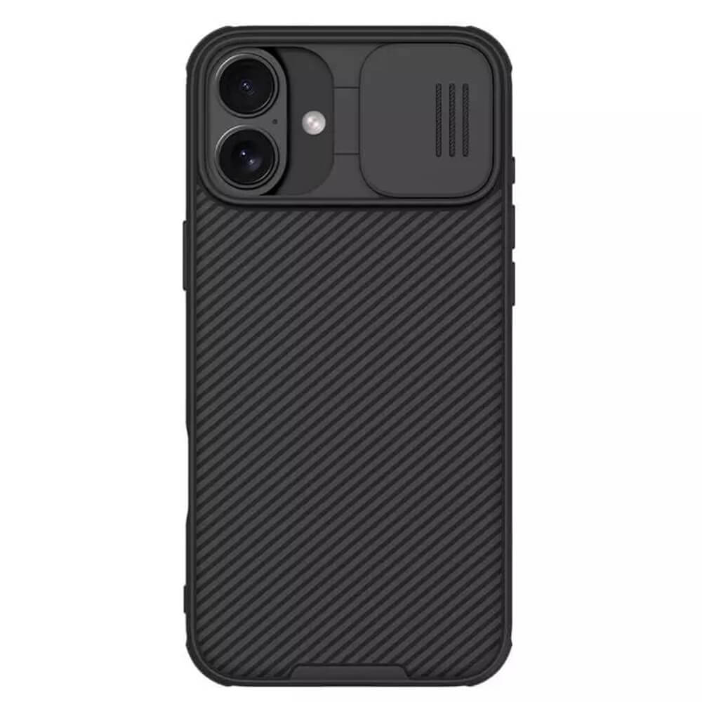 Nillkin iPhone 16 Plus CamShield Pro Magnetic Σκληρή Θήκη με Κάλυμμα για την Κάμερα και MagSafe - Black