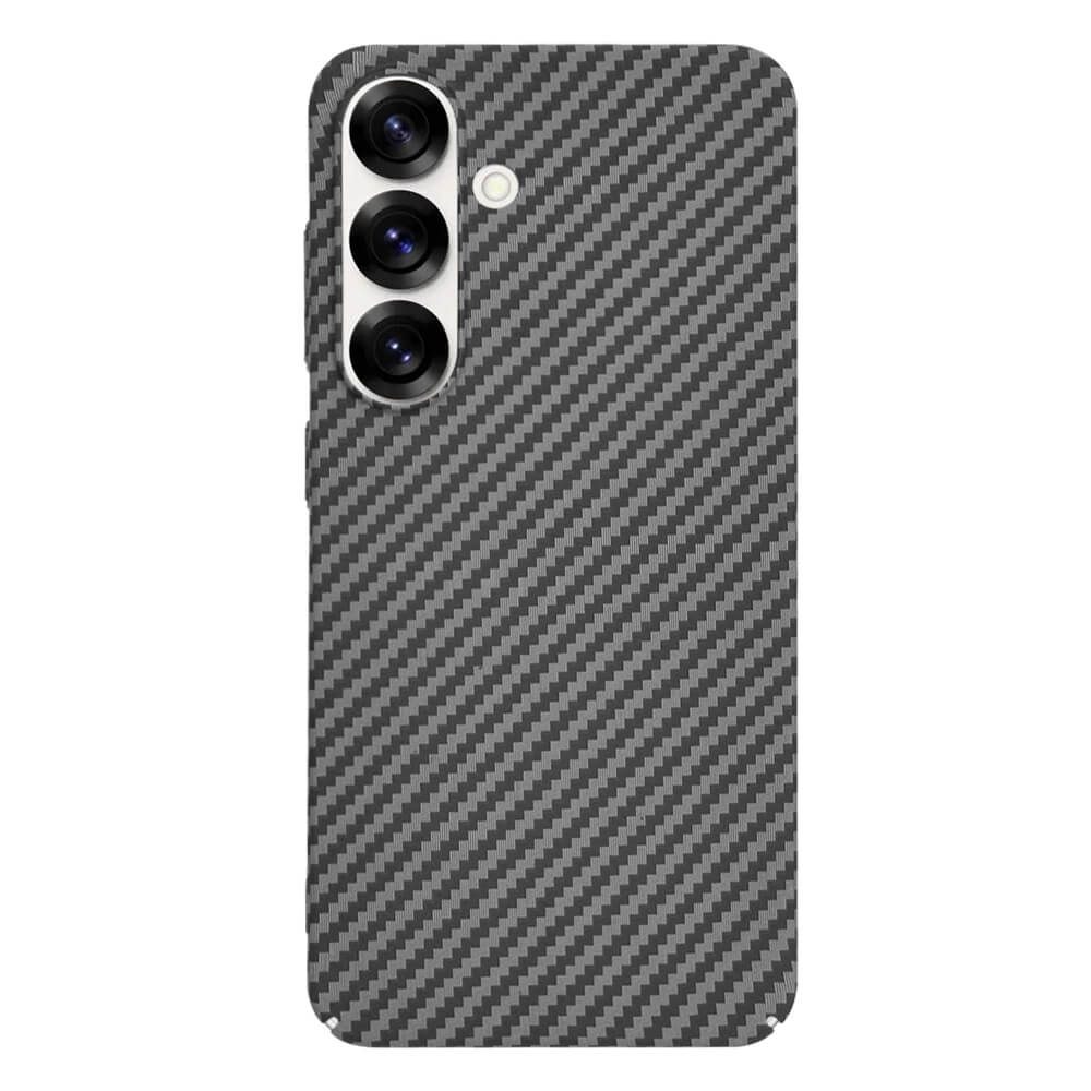 Techsuit Samsung Galaxy S25 Σκληρή Θήκη Carbonite FiberShell - Black