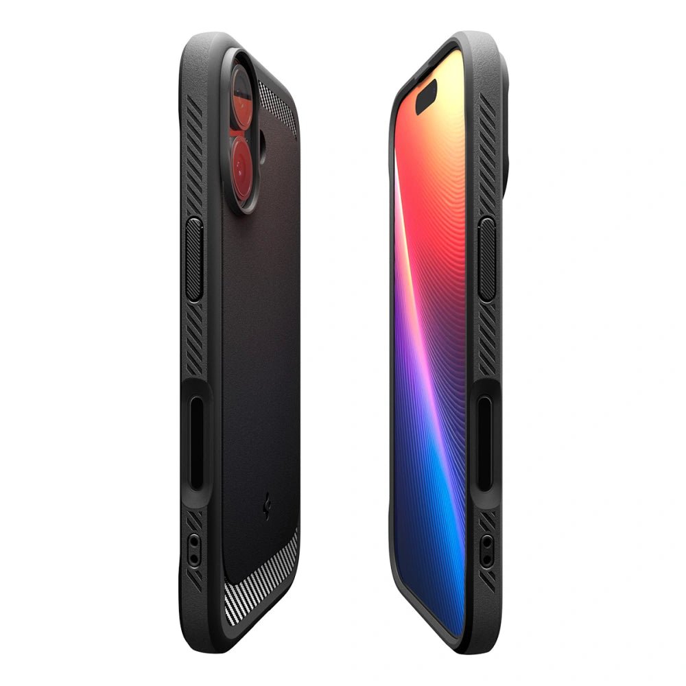 Spigen iPhone 17 - Rugged Armor Mag - Θήκη TPU με MagSafe - Matte Black