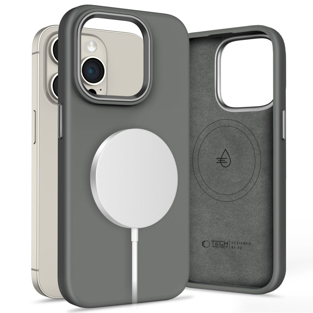 Tech - Protect iPhone 15 Pro Max Silicone Pure Θήκη Σιλικόνης TPU με MagSafe - Clay