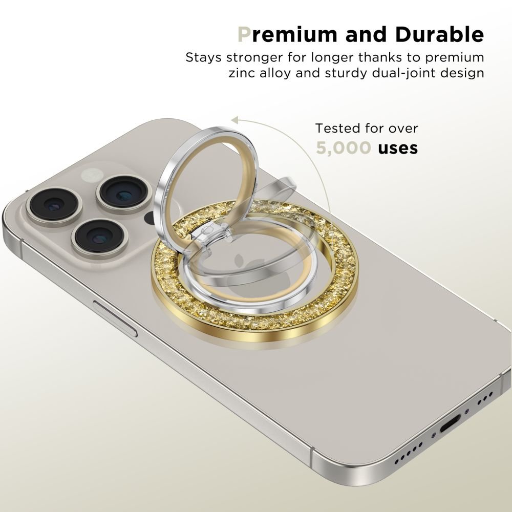 Tech - Protect MMR200 Magsafe Ring Holder - Δαχτυλίδι Συγκράτησης Κινητού - Βάση Στήριξης - Gold