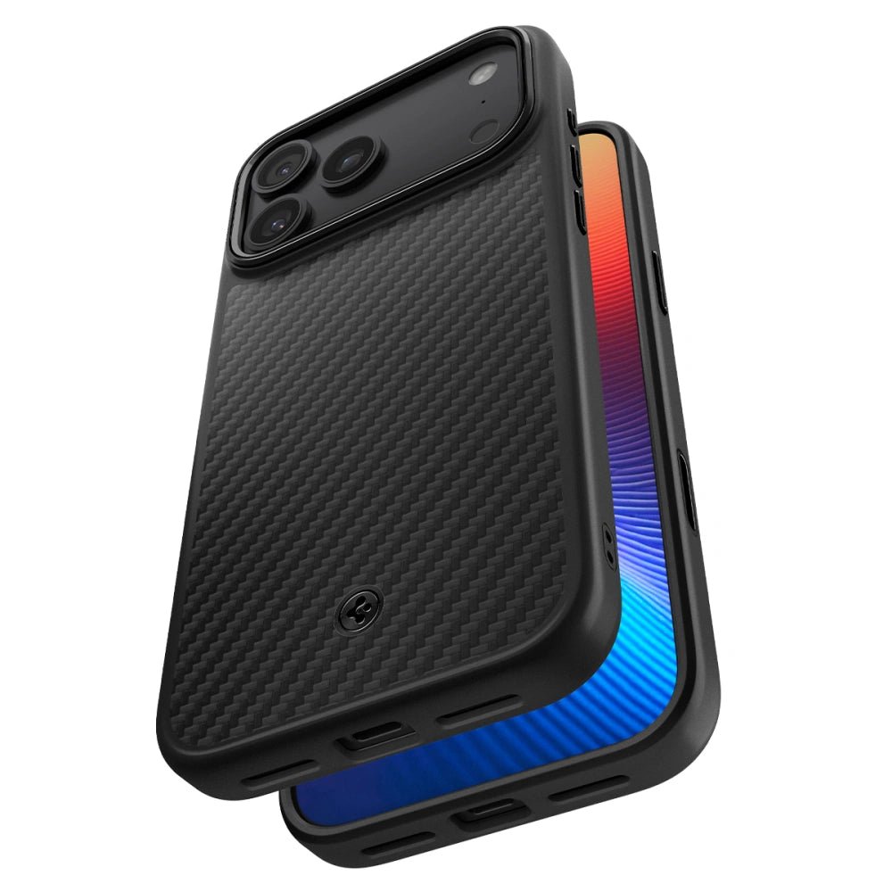Spigen iPhone 17 Pro - Enzo Aramid T Mag - Σκληρή Θήκη Aramid Fiber με MagSafe - Black