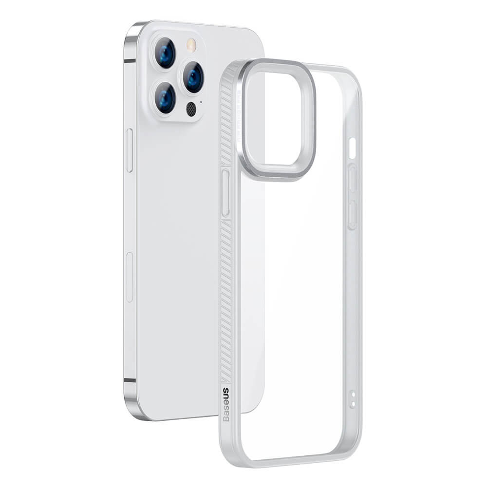 Baseus Crystal Hard Σκληρή Θήκη για iPhone 13 Pro - Grey - ARJT000413