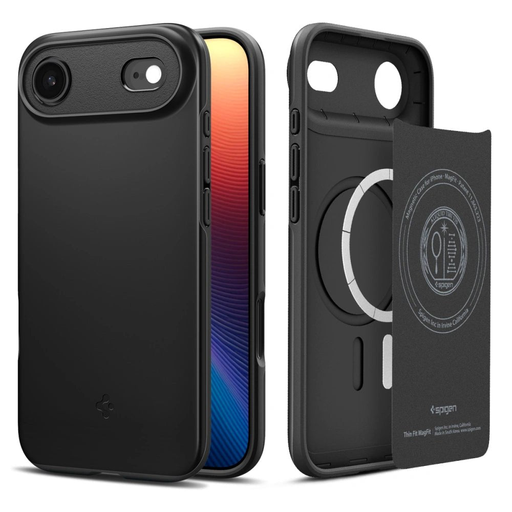 Spigen iPhone Air - Thin Fit Mag - Σκληρή Θήκη με MagSafe - Black