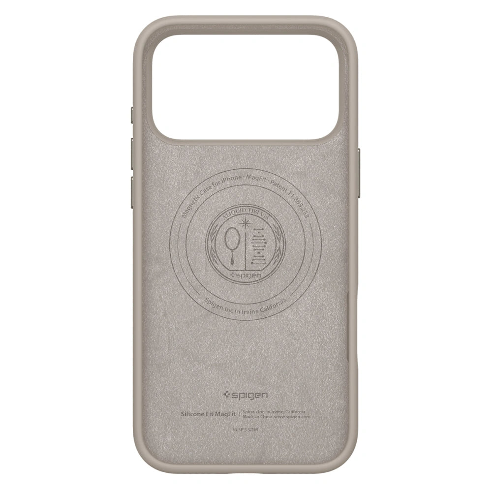 Spigen iPhone 17 Pro Max - Silicone Fit Mag - Θήκη Σιλικόνης με MagSafe - Stone