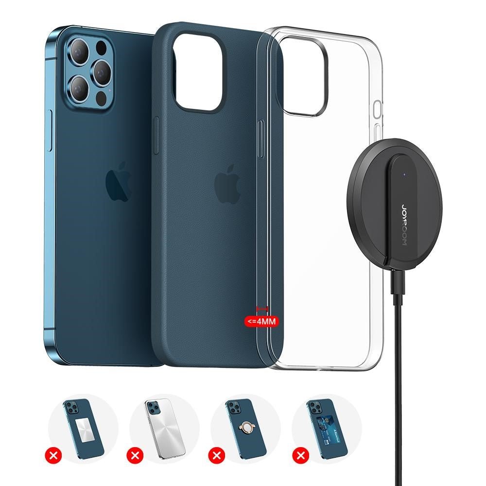 Joyroom JR - A28 15W Ασύρματος Φορτιστής MagSafe με Καλώδιο Type - C - Black
