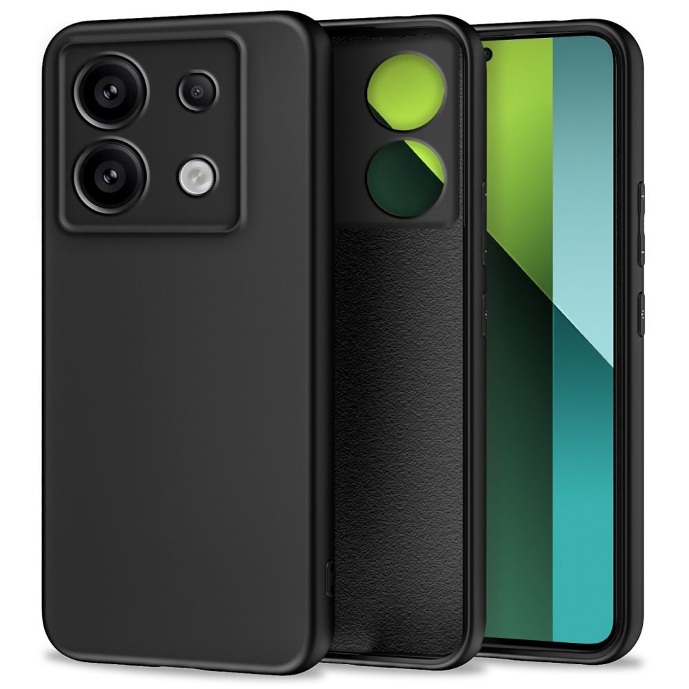 Tech - Protect Xiaomi Redmi Note 13 Pro 5G / Poco X6 5G Icon Θήκη Σιλικόνης Rubber TPU - Black