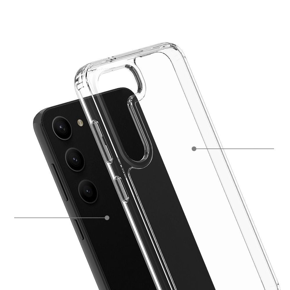 Tech - Protect Samsung Galaxy A54 5G Flexair Hybrid Σκληρή Θήκη με Πλαίσιο Σιλικόνης - Διάφανη
