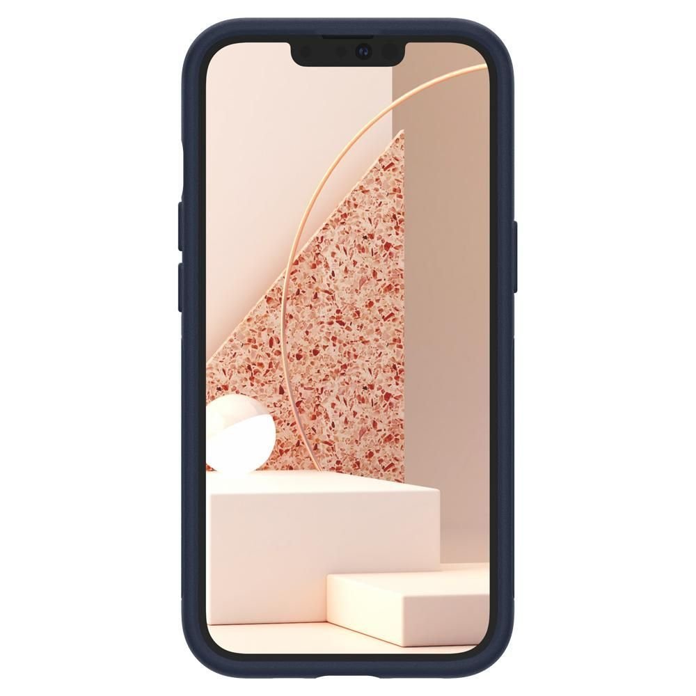 Caseology iPhone 13 Pro Parallax Θήκη Σιλικόνης με Σκληρό Πλαίσιο - Midnight Blue