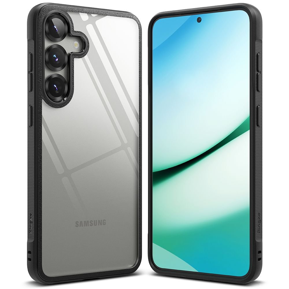 Ringke Samsung Galaxy S25 Fusion Bold Σκληρή Θήκη με Πλαίσιο Σιλικόνης - Black / Διάφανη
