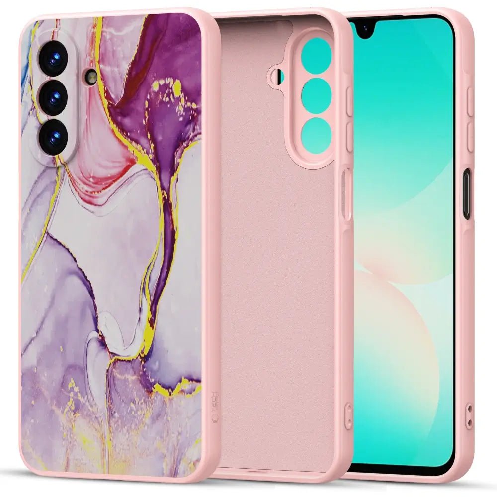 Tech - Protect Samsung Galaxy A26 5G Icon Θήκη Σιλικόνης Rubber TPU - Marble