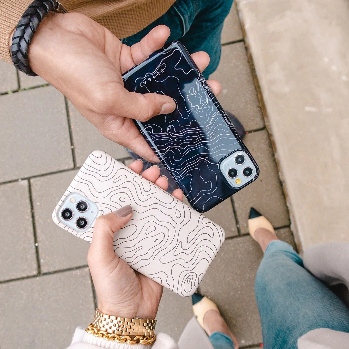 Burga iPhone 13 Pro Max Fashion Tough Σκληρή Θήκη - Drifting Shores
