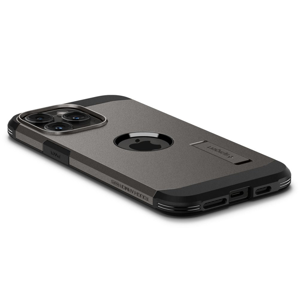 Spigen iPhone 15 Pro Tough Armor Mag Σκληρή Θήκη με MagSafe - Gunmetal