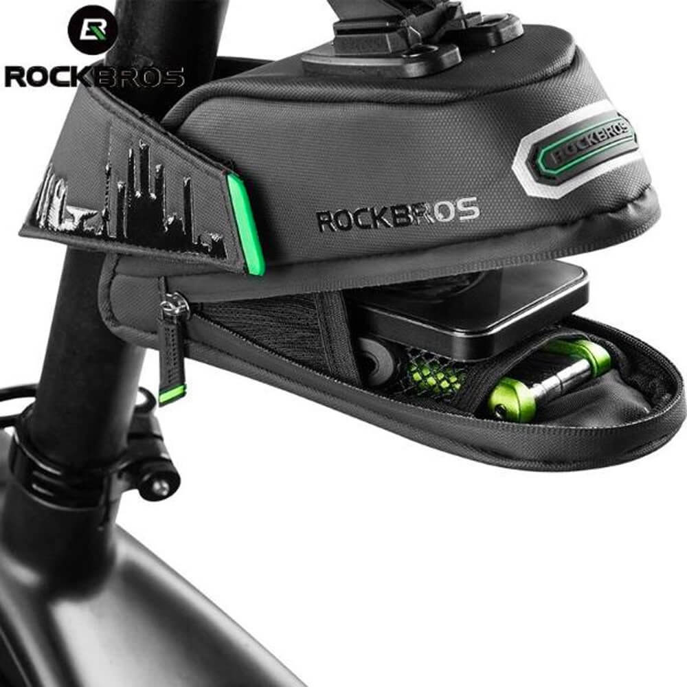 RockBros C27 - 1 Bike Storage Bag - Universal Τσάντα Αποθήκευσης για Ποδήλατο 1,5L - Black