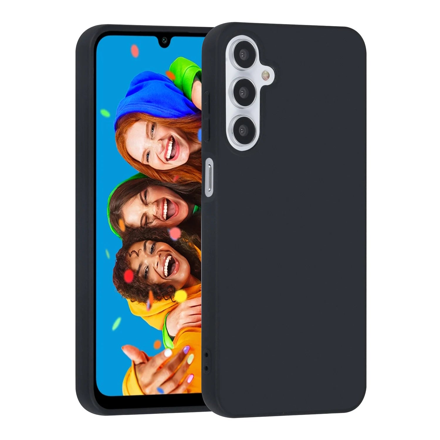 Tuniq Samsung Galaxy A25 5G Θήκη Σιλικόνης - Μαύρη