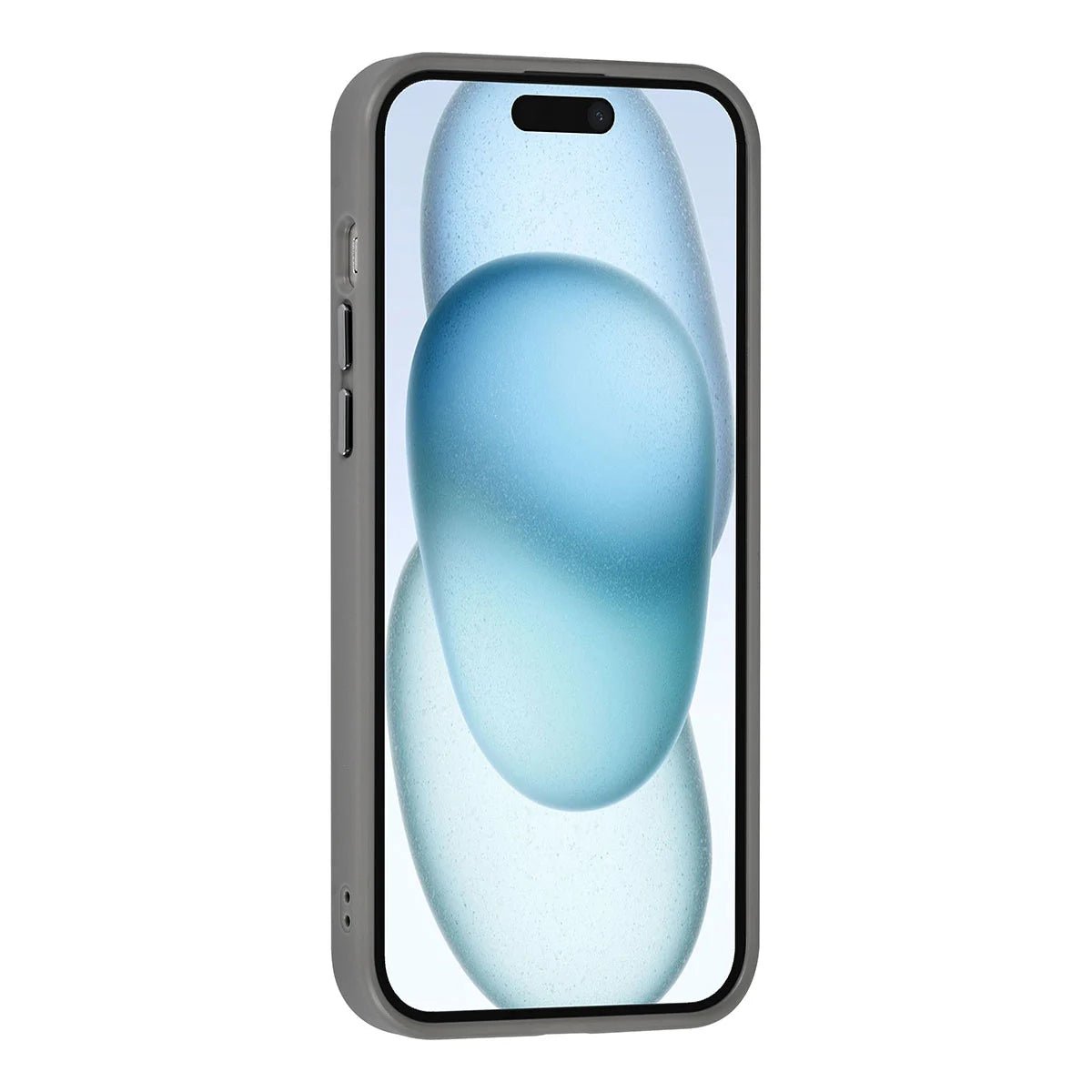 Tuniq iPhone 15 Plus / 14 Plus - Σκληρή Θήκη με Πλαίσιο Σιλικόνης - Γκρι / Διάφανο