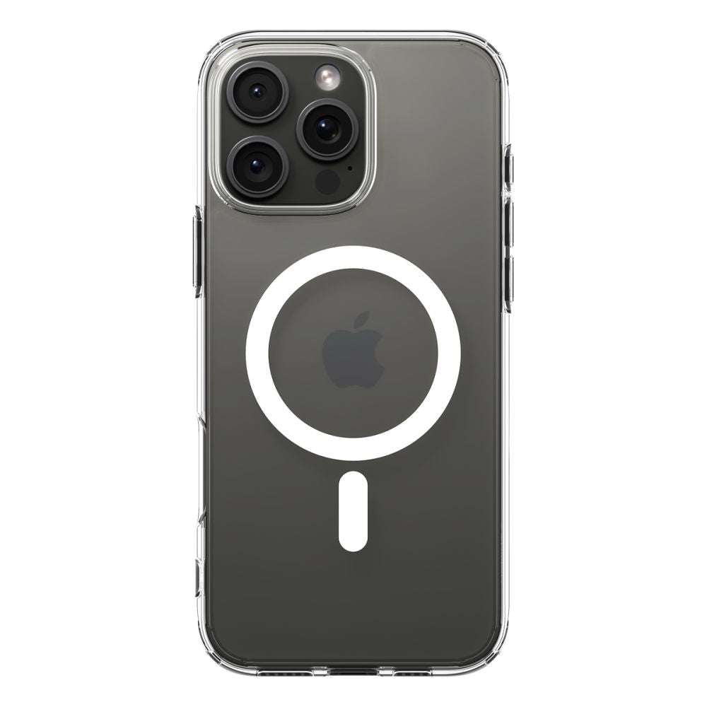 Spigen iPhone 16 Pro Max Ultra Hybrid Mag Σκληρή Θήκη με Πλαίσιο Σιλικόνης Και MagSafe - White