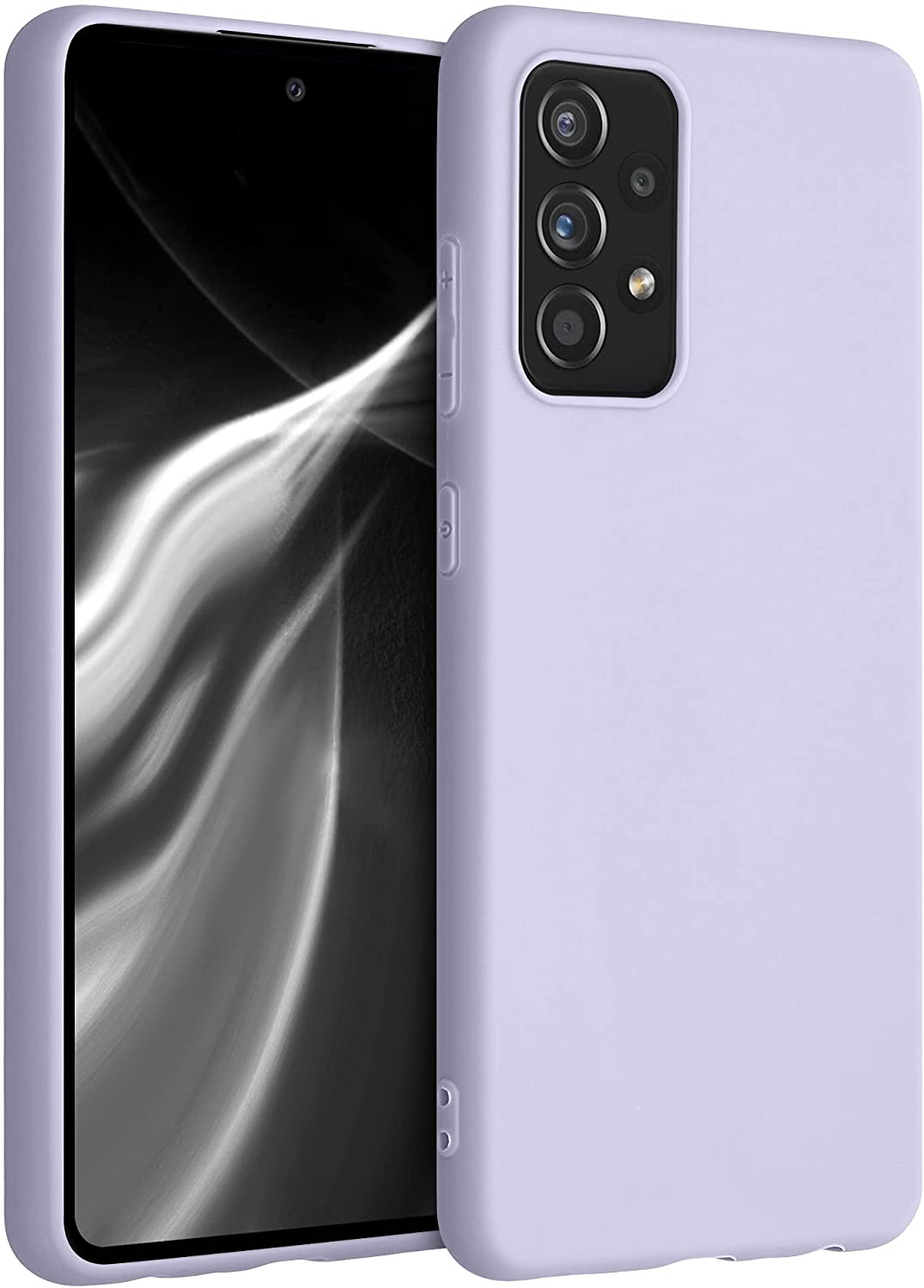 KW Samsung Galaxy A52 / A52 5G / A52s 5G Θήκη Σιλικόνης TPU - Lavender - 54346.108