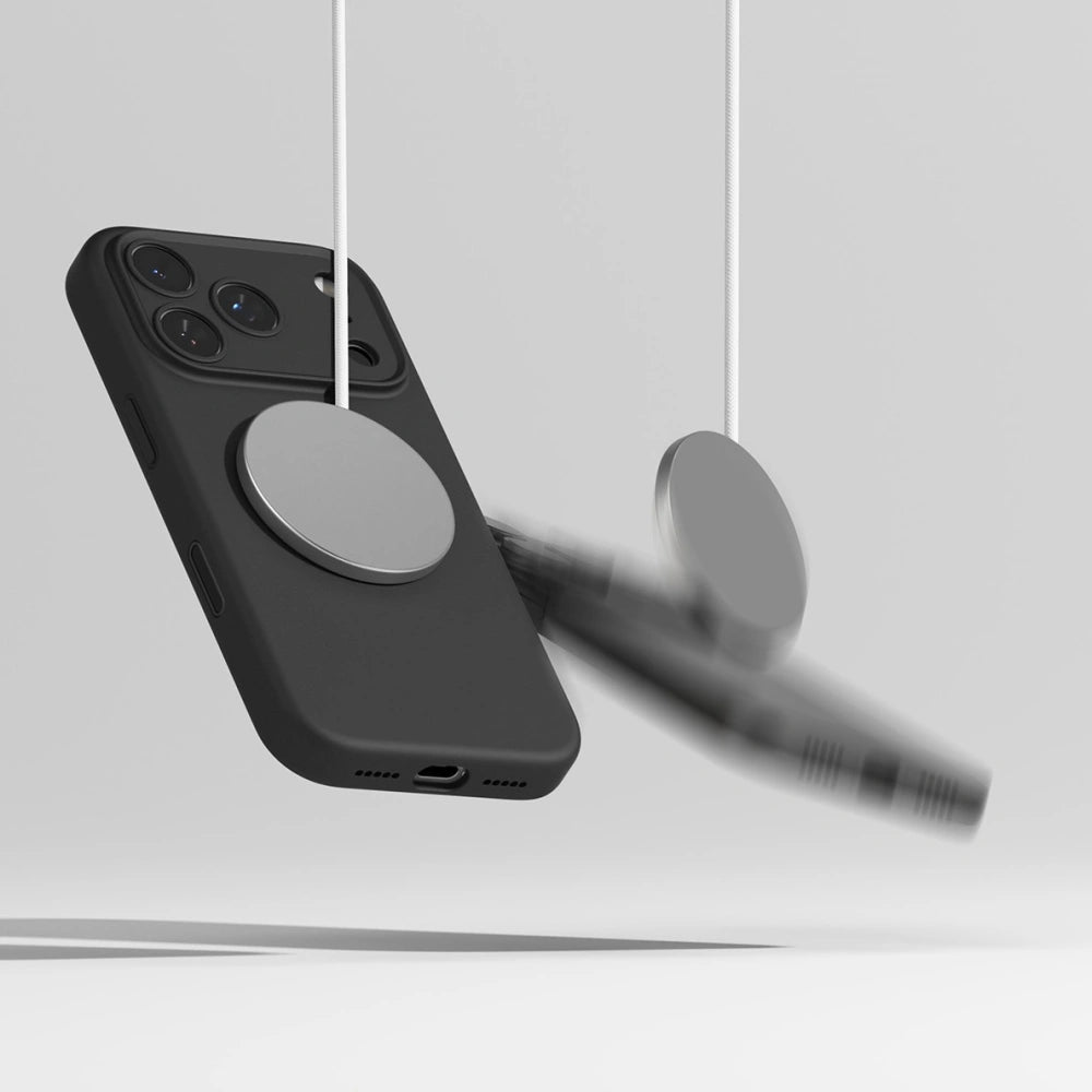 Ringke iPhone 17 Pro Max - Silicone Magnetic MagSafe - Θήκη Σιλικόνης με MagSafe - Black