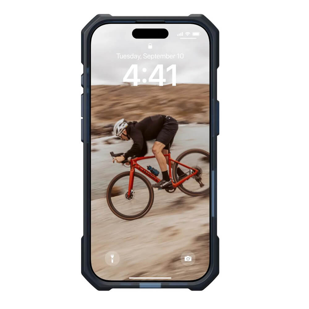 UAG iPhone 16 Pro Essential Armor MagSafe Θήκη Σιλικόνης TPU με MagSafe - Cloud Blue