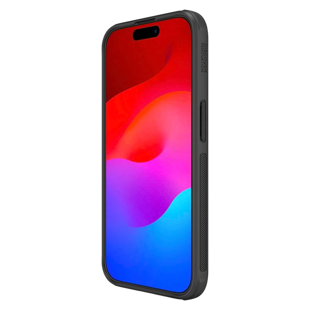 Nillkin iPhone 15 Pro Super Frosted Shield Pro Rugged Magnetic Σκληρή Θήκη με MagSafe - Black