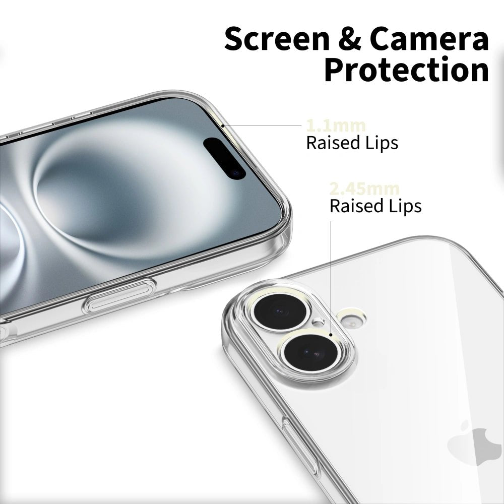 Tech - Protect iPhone 17 Flexair - Θήκη Σιλικόνης - Διάφανη