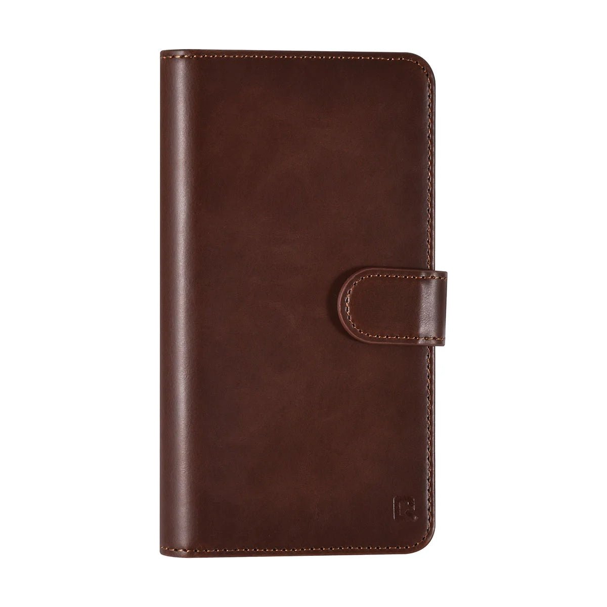 Tuniq iPhone 15 - 2 σε 1 - Θήκη Πορτοφόλι από Δερματίνη με Αποσπώμενη Θήκη - Καφέ