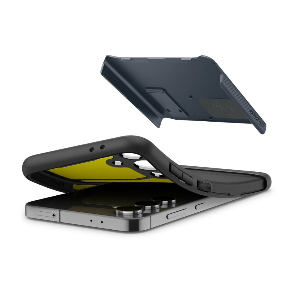 Spigen Samsung Galaxy S24 FE Slim Armor Σκληρή Θήκη - Metal Slate
