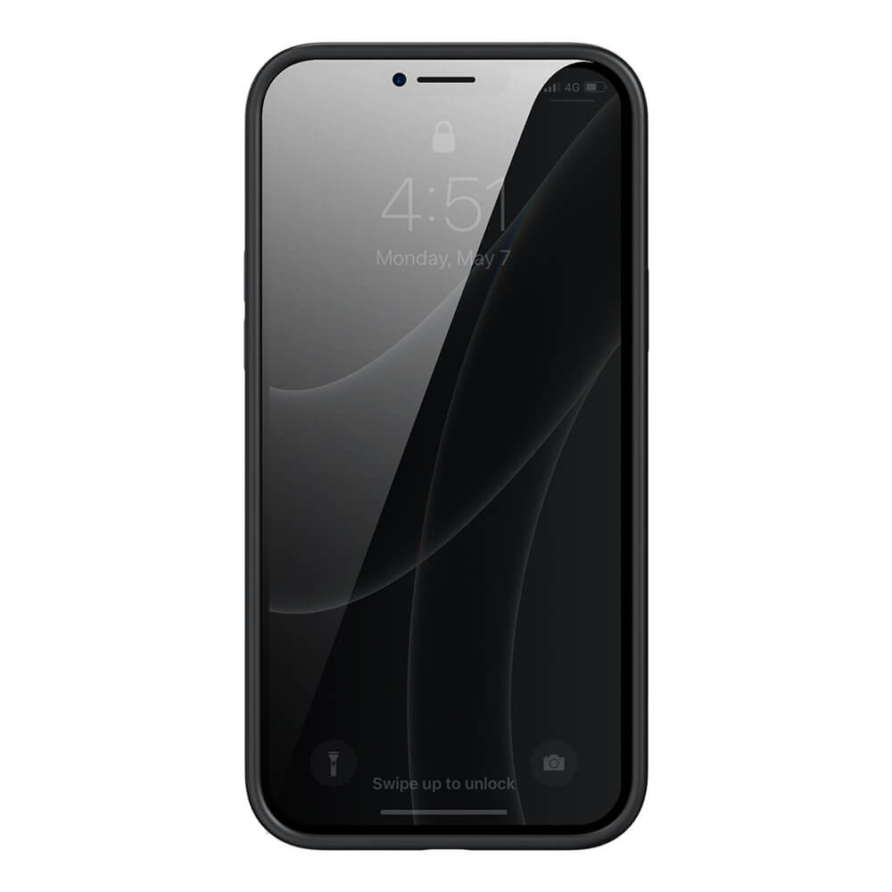 Baseus iPhone 13 Pro Liquid Gel Θήκη Σιλικόνης Rubber - Black - ARYT000101