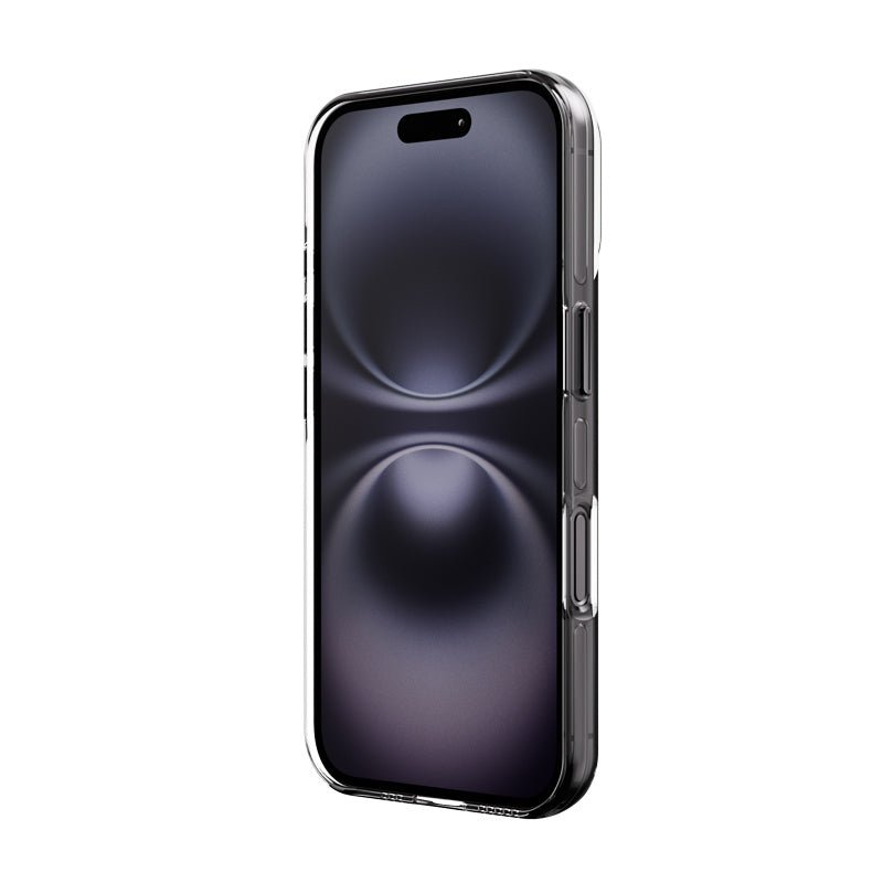 Crong iPhone 16 Clear Mag Pro - Σκληρή Θήκη με MagSafe - Black