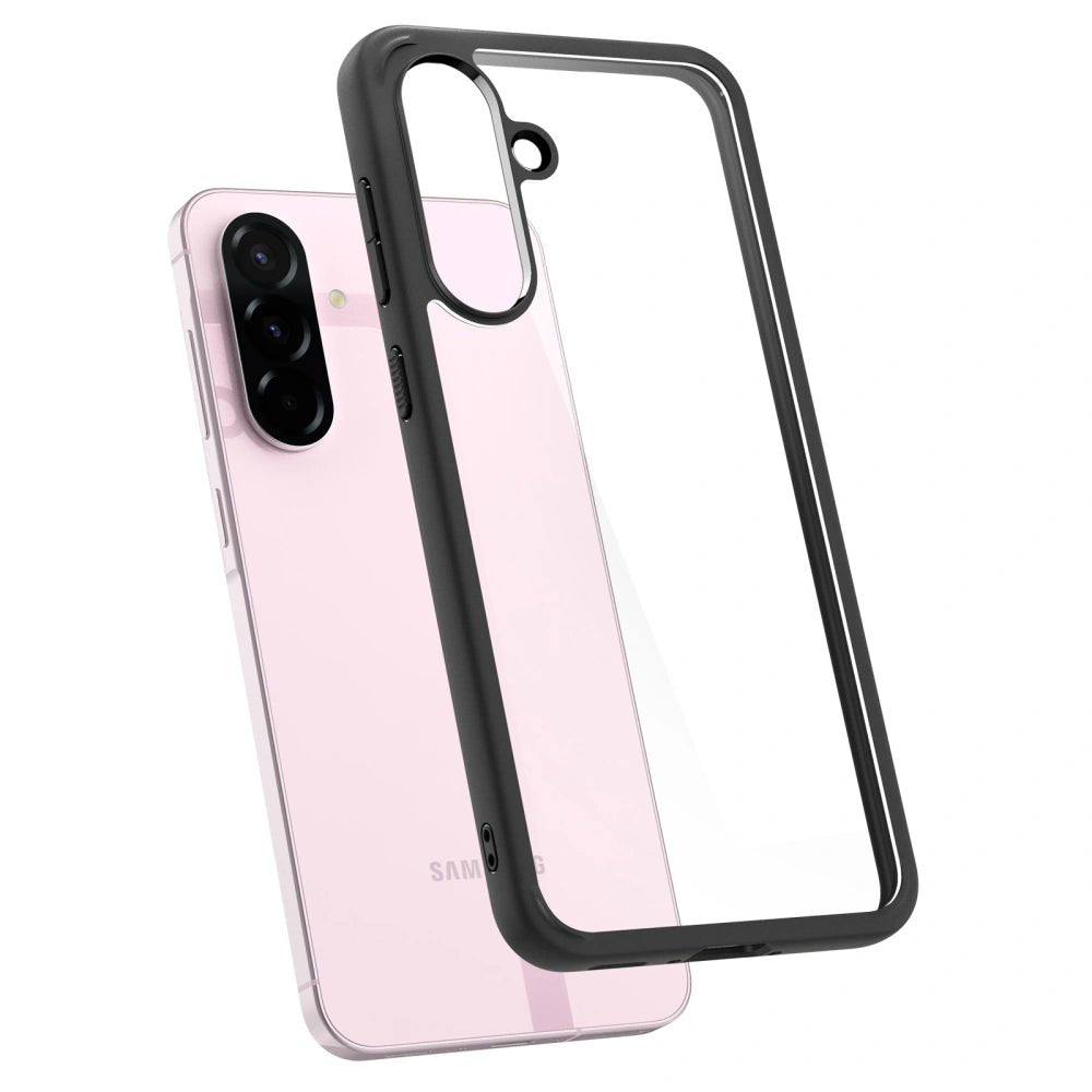 Spigen Samsung Galaxy A56 5G Ultra Hybrid - Σκληρή Θήκη με Πλαίσιο Σιλικόνης - Matte Black / Clear