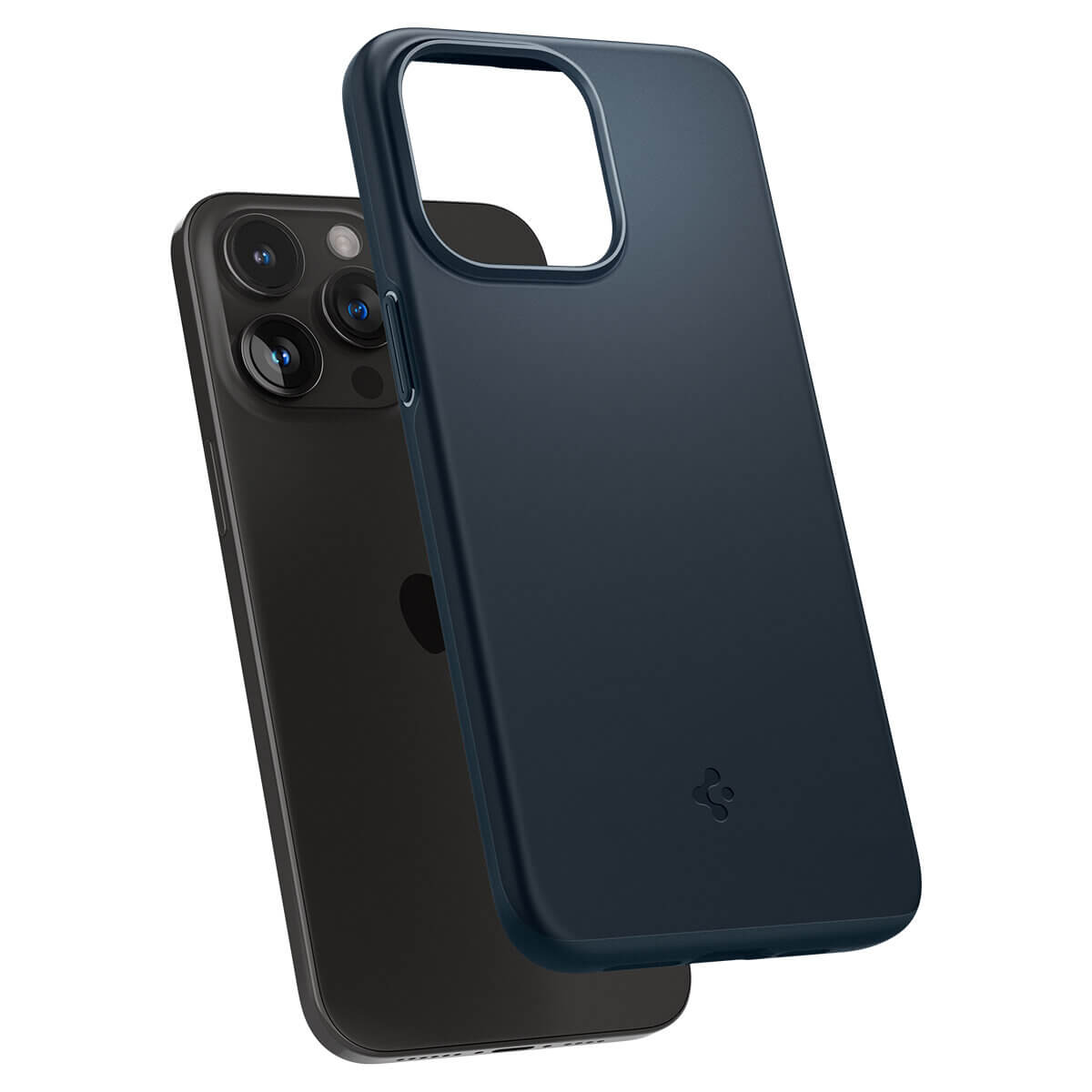 Spigen iPhone 15 Pro Thin Fit Σκληρή Θήκη - Metal Slate