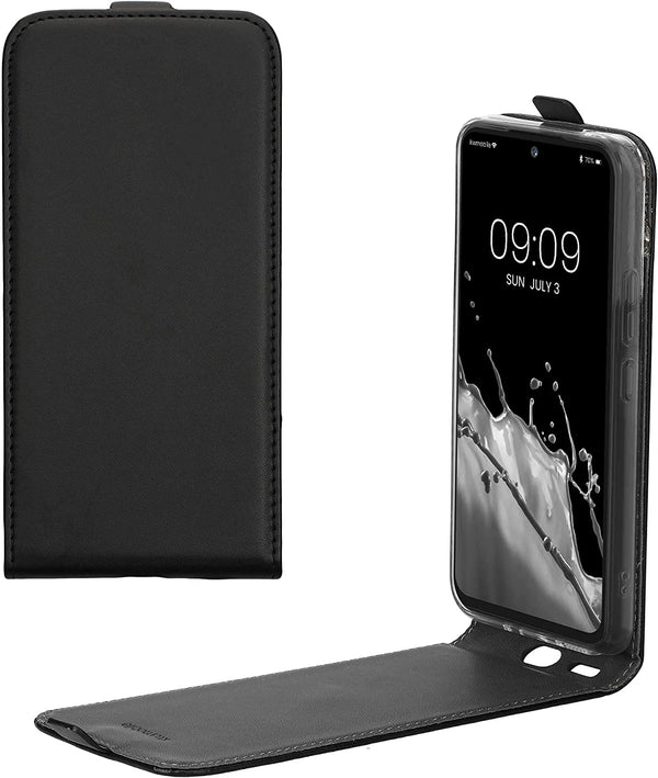 KW Samsung Galaxy A54 5G Θήκη από Δερματίνη Flip - Black - 61162.01