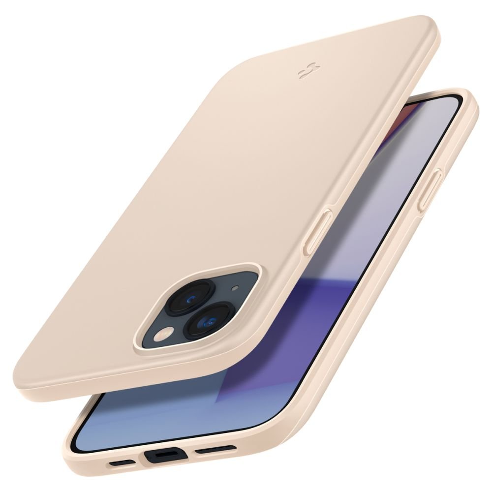 Spigen iPhone 14 Plus / iPhone 15 Plus Thin Fit Σκληρή Θήκη - Sand Beige